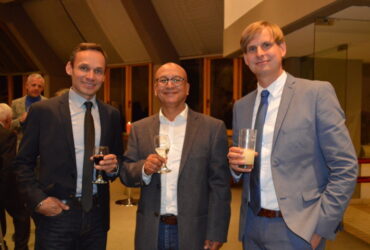 Begrüßungscocktail zu Ehren unseres neuen deutschen Botschafters
