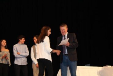 Übergabe der Sprachdiplome I u. II