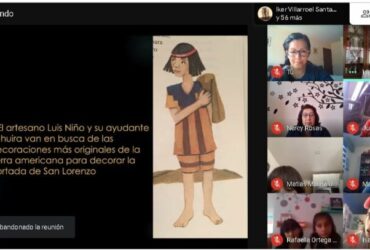 Treffen mit der Autorin von „La portada mágica“