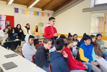 „Guten Morgen, lieber Schülerinnen und Schüler des Gymnasiums am Römerkastell in Alzey!“
