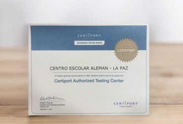 Certiport certifica al Colegio Alemán «Mariscal Braun»