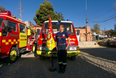Herzlichen Glückwunsch an Carmiña Paz, unserer neuen Feuerwehrkommandantin!