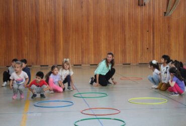 Clase conjunta de gimnasia