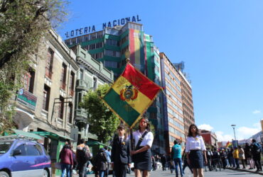 La Banda en el Desfile del Bicentenario