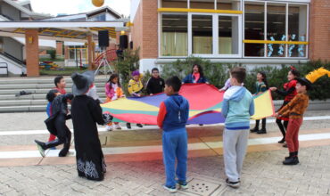 Festejo de Carnaval en la Primaria