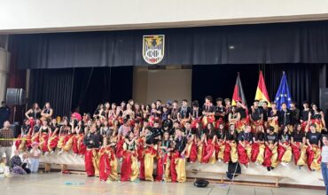 Festejo de Carnaval en la Secundaria